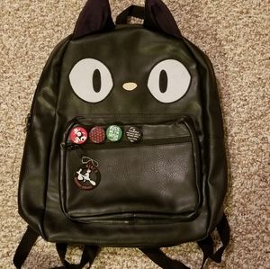 Kiki's Delivery Service Jiji Cat Backpack & Pins